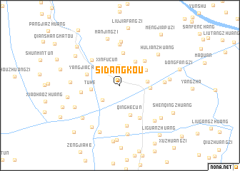 map of Sidangkou