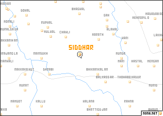 map of Siddhar