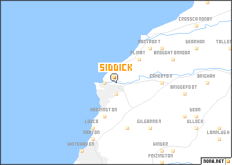 map of Siddick