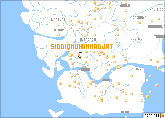 map of Siddiq Muhammad Jat