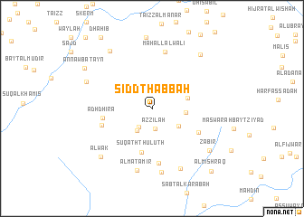 map of Sidd Thabbah