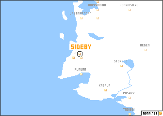 map of Sideby