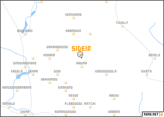 map of Sideïr