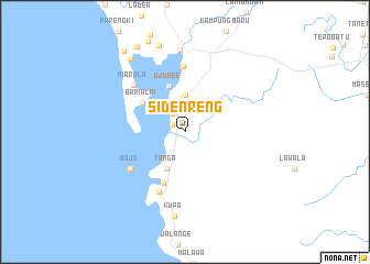 map of Sidenreng