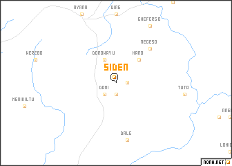 map of Sīden