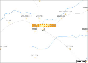 map of Sidéradougou