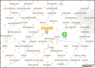 map of Sidhar