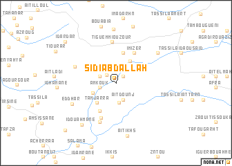 map of Sidi Abdallah