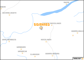 map of Sidi Ahmed