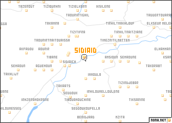 map of Sidi Aïd