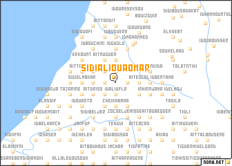 map of Sidi Ali Ou Aomar