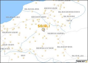 map of Sidi Ali