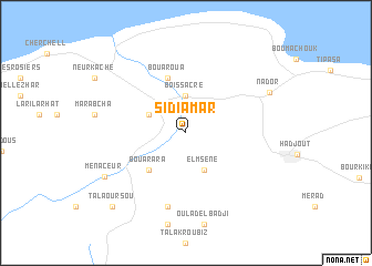 map of Sidi Amar