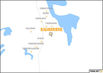 map of Sidi Amrane