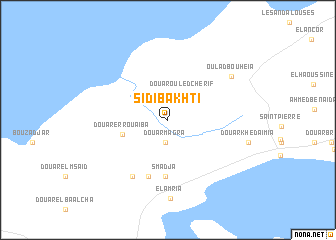 map of Sidi Bakhti
