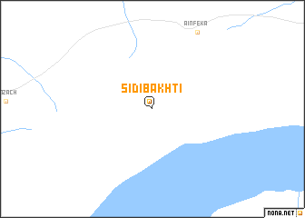 map of Sidi Bakhti