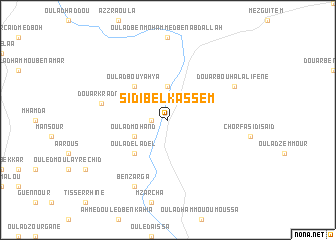 map of Sidi Belkassem