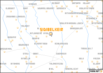 map of Sidi Bel Keïr