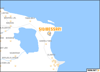 map of Sīdī Bessari