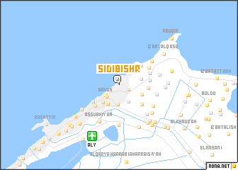 map of Sīdī Bishr