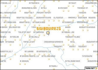 map of Sidi Bou Irezg