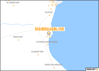 map of Sidi Bou Jobline