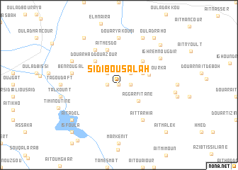 map of Sidi Bou Salah