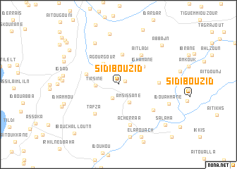 map of Sidi Bou Zid