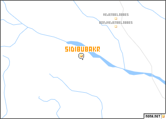 map of Sīdī Bū Bakr