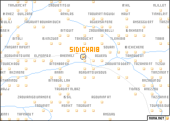 map of Sidi Chaïb