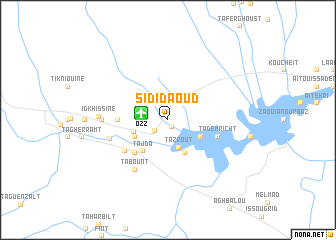 map of Sidi Daoud
