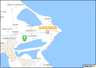 map of Sidi Daoud