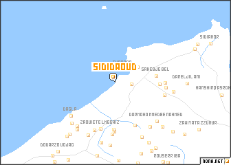 map of Sidi Daoud