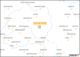 map of Sidienne