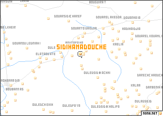 map of Sidi Hamadouche
