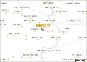 map of Sidi Kdat