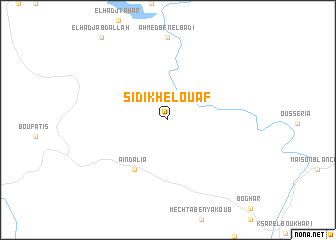 map of Sidi Khelouaf