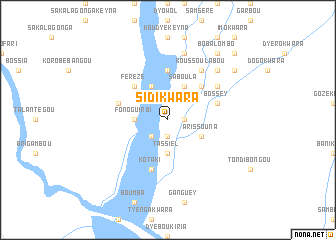 map of Sidi Kwara