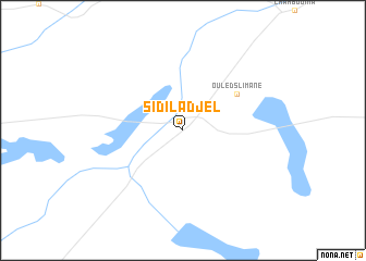 map of Sidi Ladjel