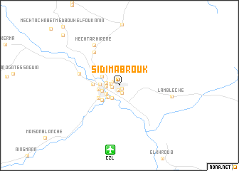 map of Sidi Mabrouk