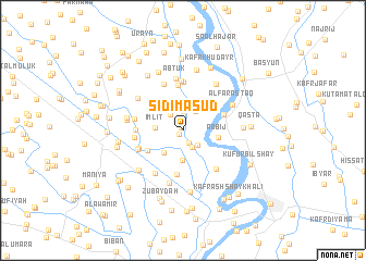 map of Sīdī Mas‘ūd