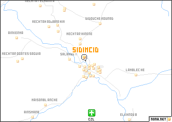 map of Sidi MʼCid