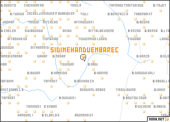 map of Sidi Mehand U Embarec