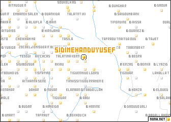 map of Sidi Mehand U Yusef