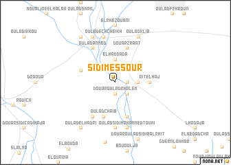 map of Sidi Messour