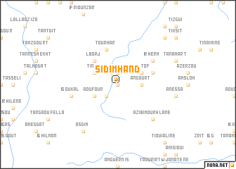 map of Sidi Mhand
