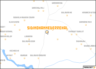 map of Sidi Mohammed er Rehal