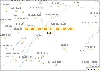 map of Sidi Mohammed Tlag Lasrah