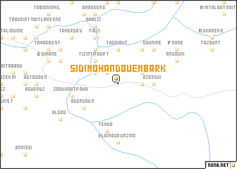 map of Sidi Mohand Ou Embark