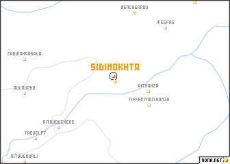 map of Sidi Mokhta